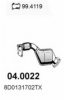 VW 3B0131089X Catalytic Converter